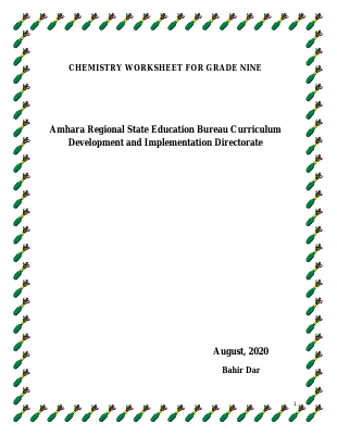 chemistry Worksheet For Grade 9.pdf